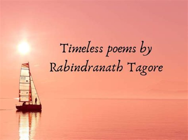 How many poems Tagore wrote?
