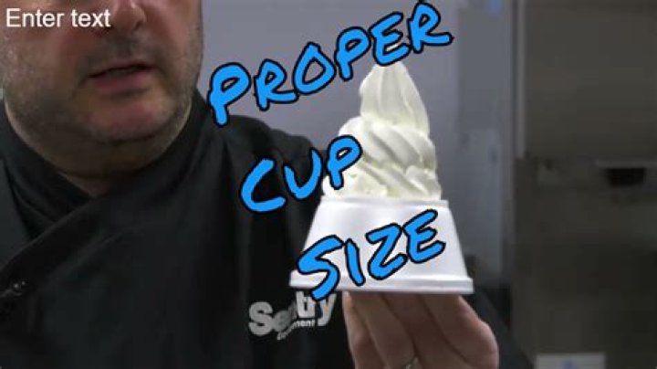 What is the difference between one cup of ice cream and 6 oz of yogurt?